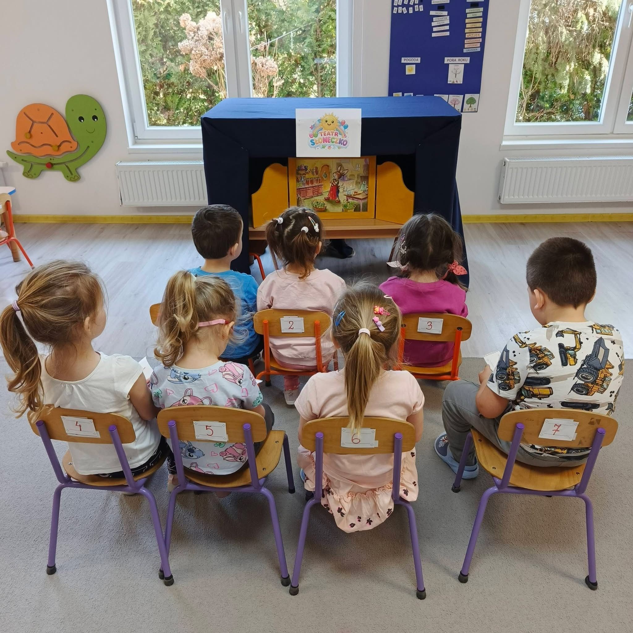 Wspólna zabawa i teatrzyk dla dzieci w przedszkolu Tczew