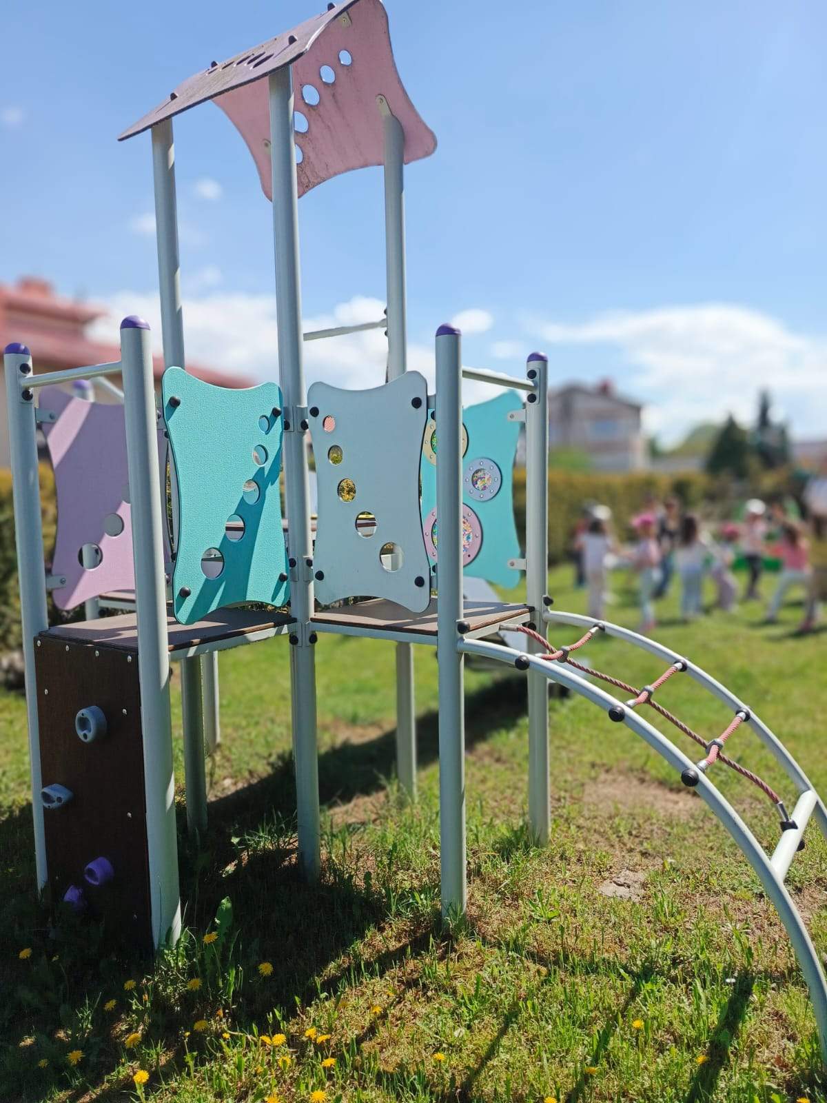 Plac zabaw w przedszkolu w Tczewie